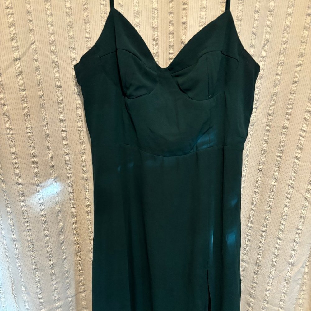 Windsor Emerald Midi Dress
